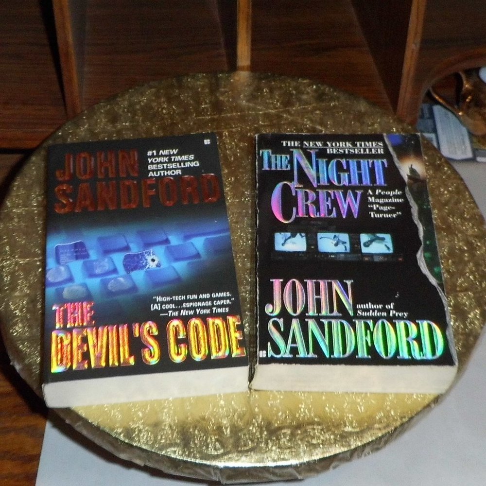 Books - (set/2) -  "The Devil's Code"  &  "The Night Crew"